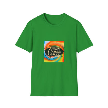 Chaos and Coffee Tie Dye Graphic
