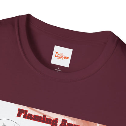 Flaming Anus Vodka Graphic Unisex T-Shirt