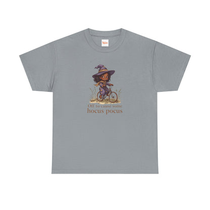Hocus Pocus Witch Girl Bicycle T-Shirt