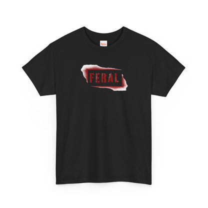 Graffiti Tee - Feral in Spray Paint Design