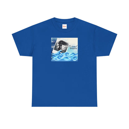 Mermaid Dreams Black Mermaid Graphic T-Shirt