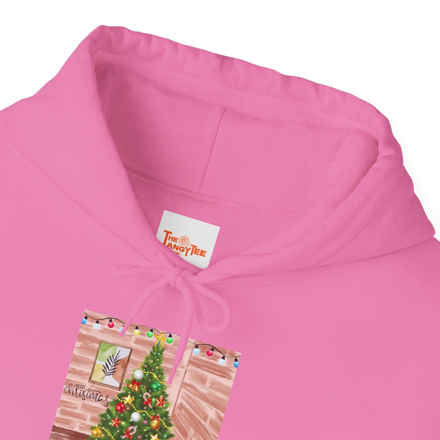 Christmas Hoodie - Girl Decorating Tree