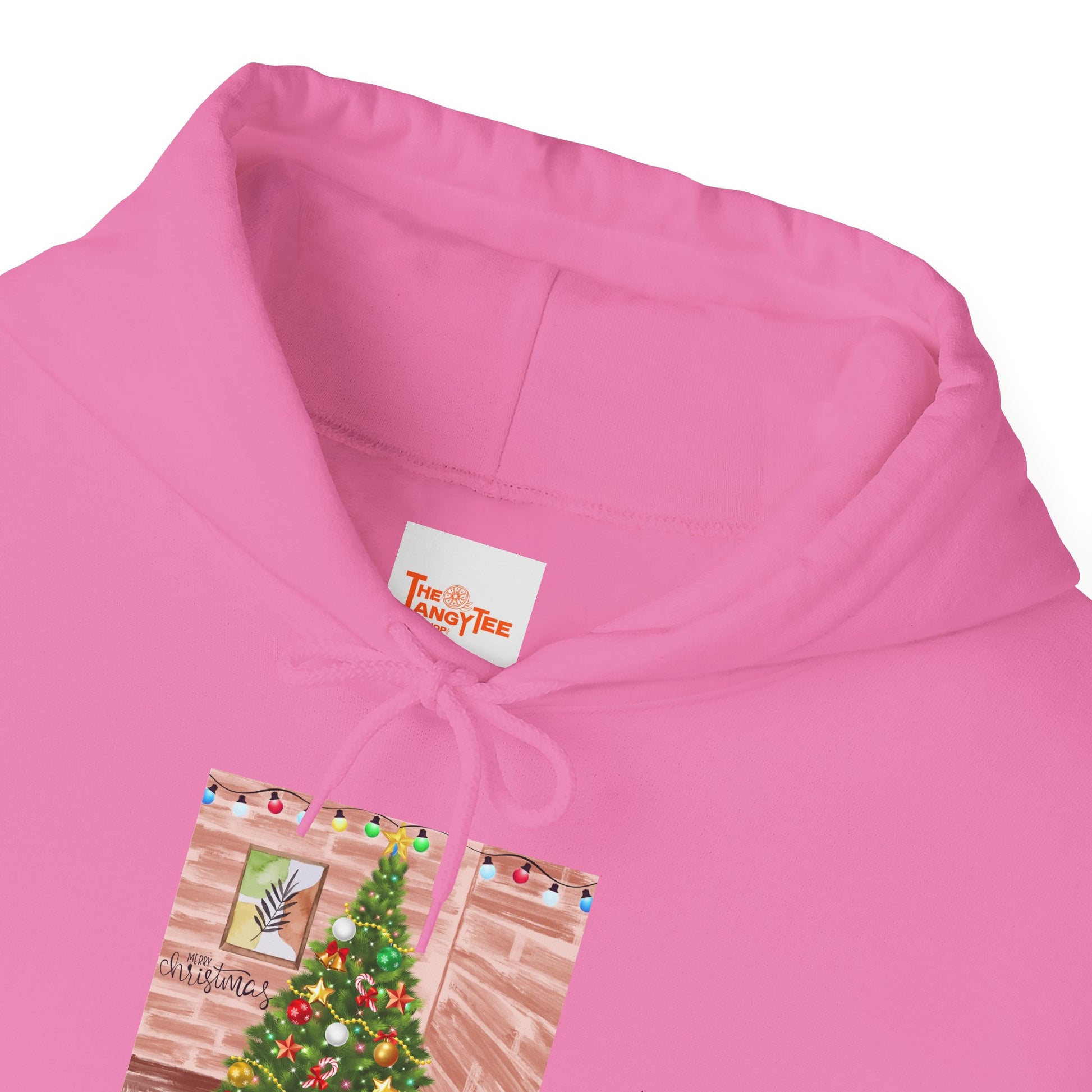 Christmas Hoodie - Girl Decorating Tree