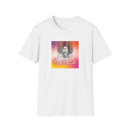 Fierce Multicolor Afro Black Woman T-Shirt