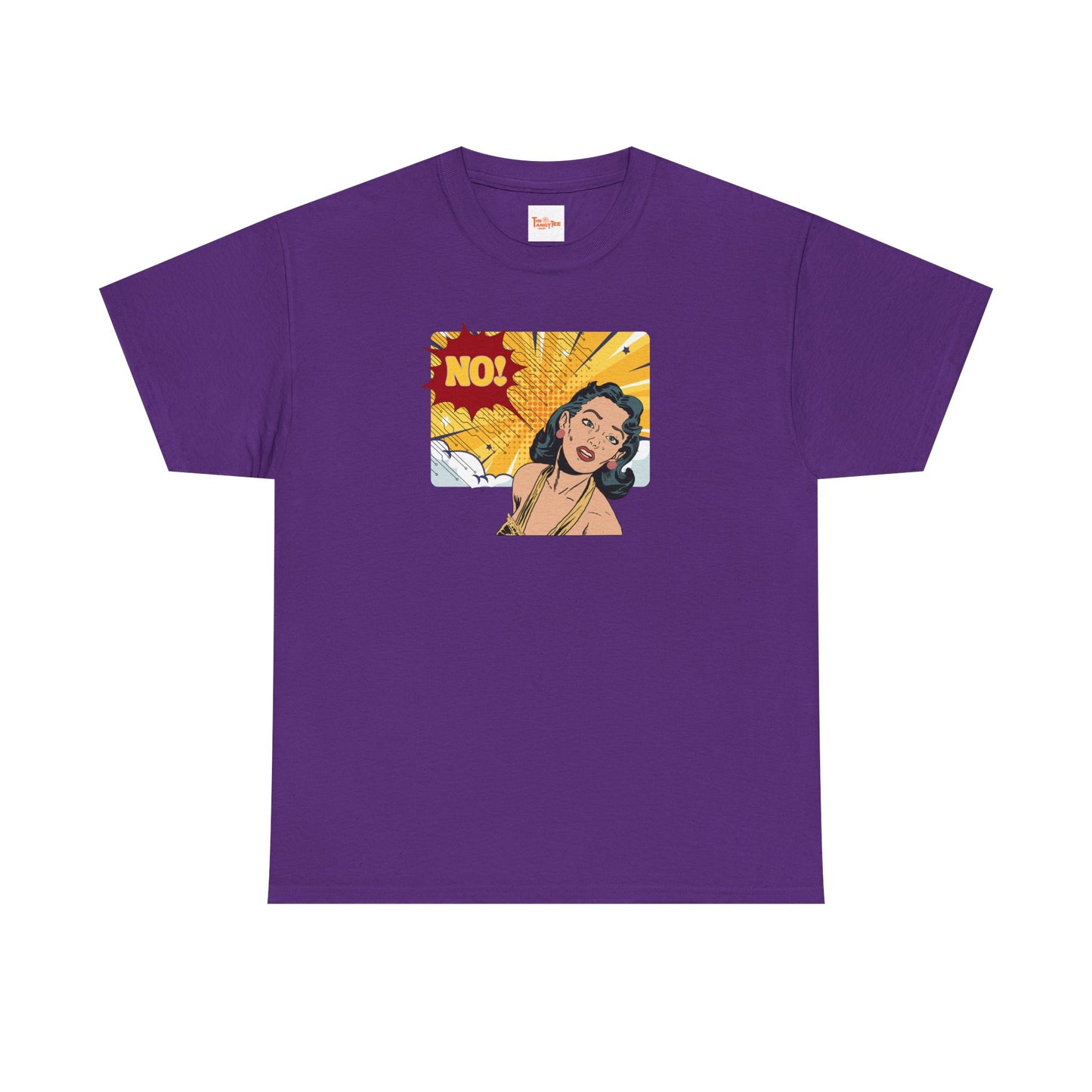 Comic Woman Saying No Tee