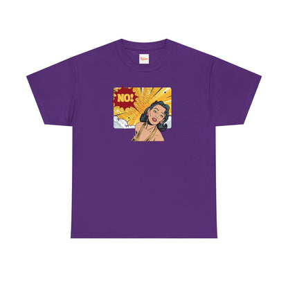 Comic Woman Saying No Tee