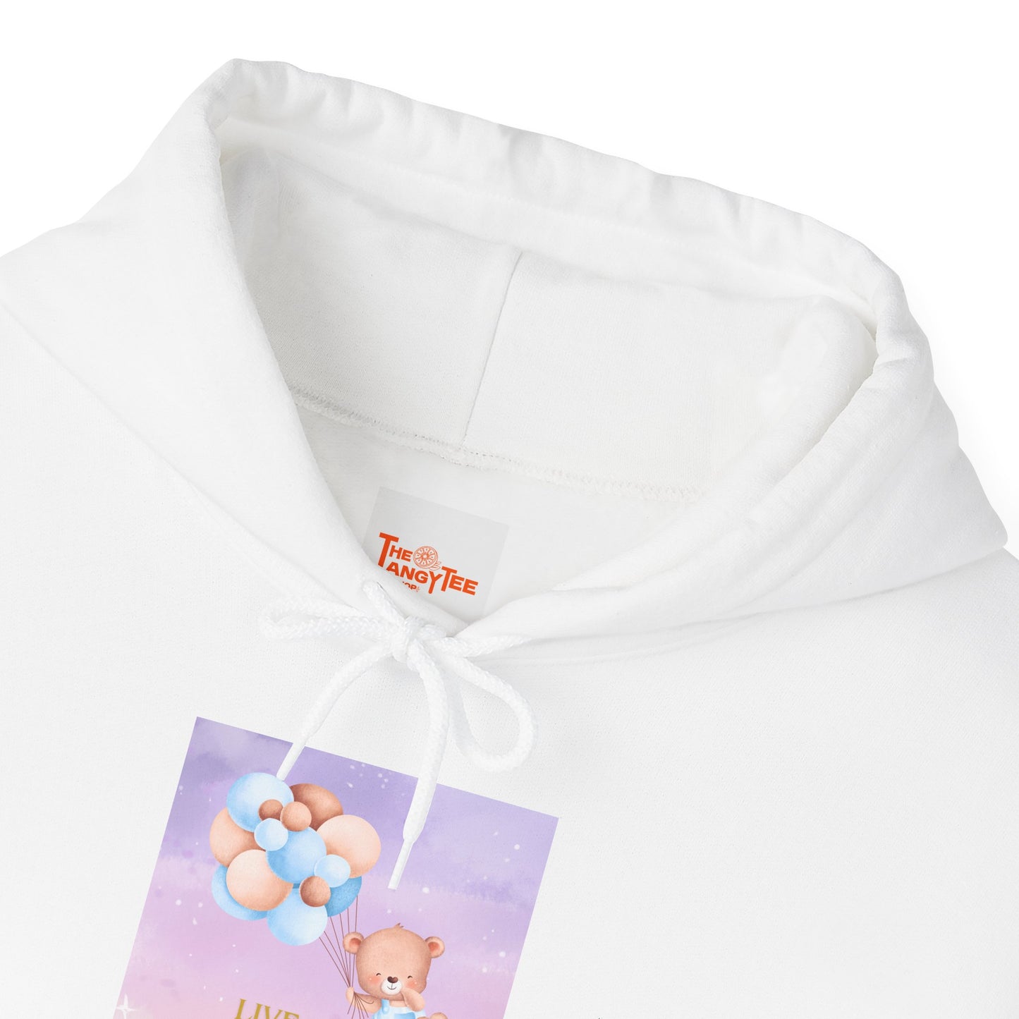 Teddy Bear Dreams Hoodie - Live Your Dreams Graphic