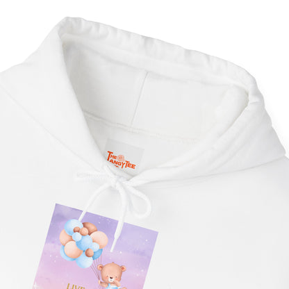Teddy Bear Dreams Hoodie - Live Your Dreams Graphic