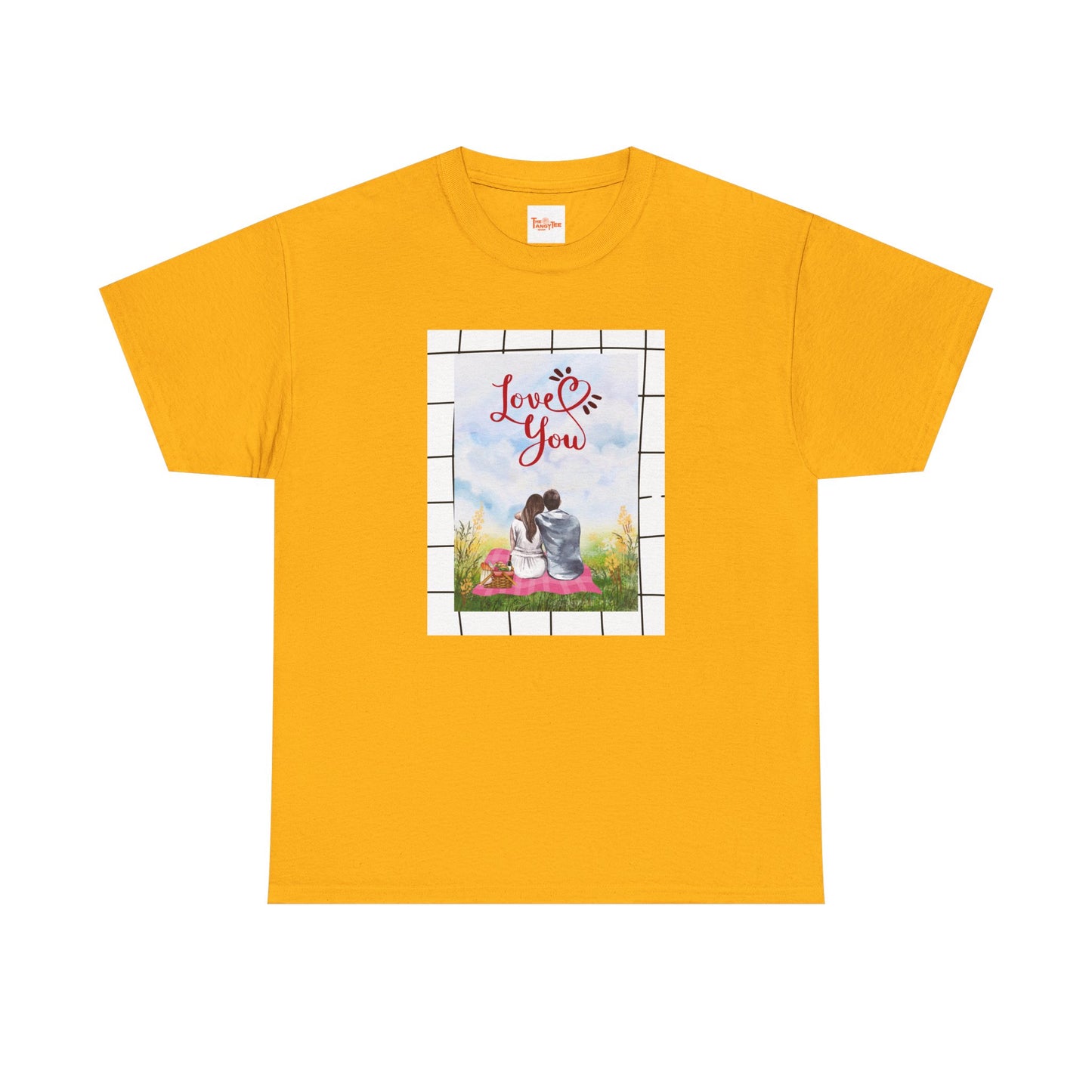 Love You Couple Picnic Tee