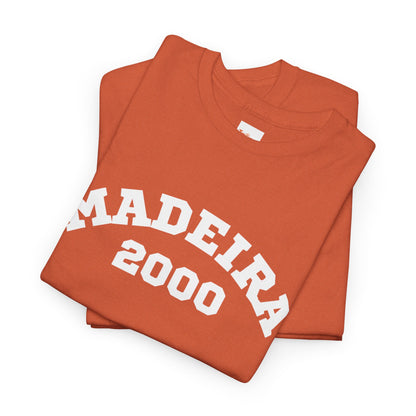 T-Shirt - Madeira 2000 Unisex Heavy Cotton Tee, Portuguese Travel