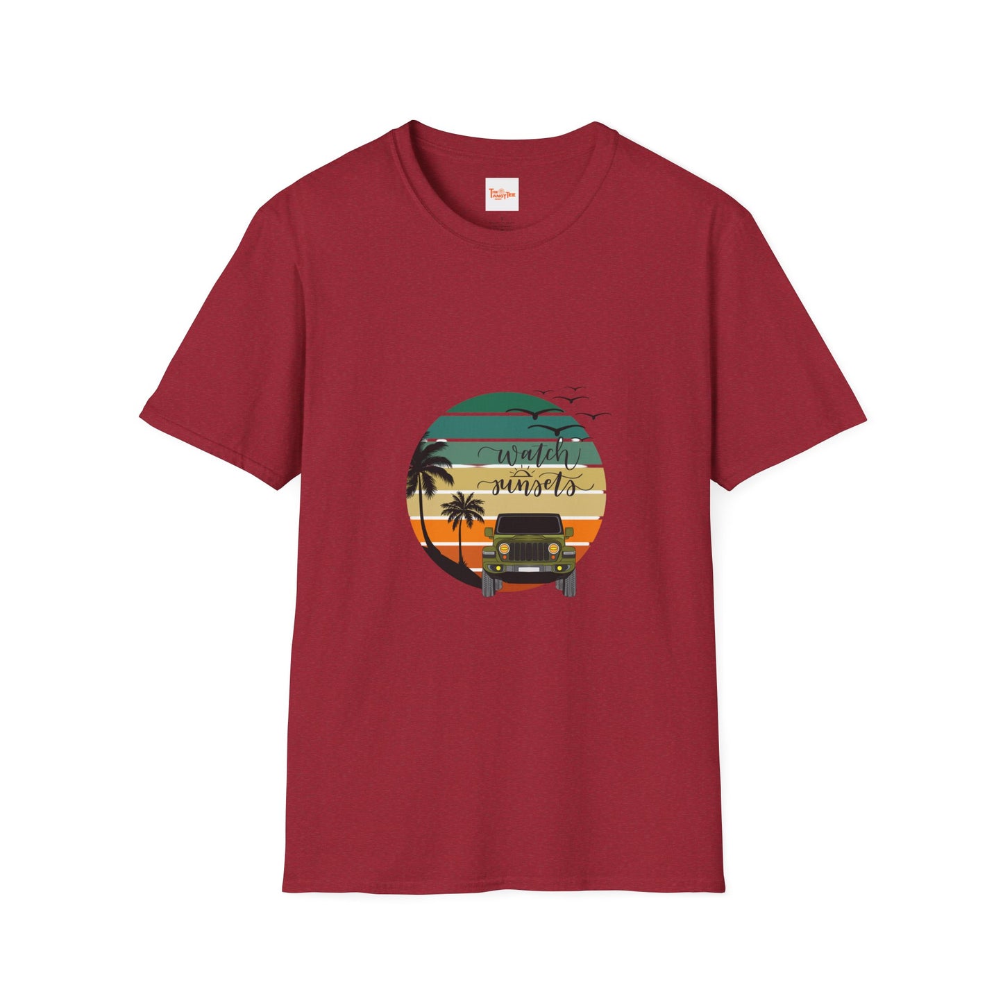 Watch Sunsets Jeep T-Shirt