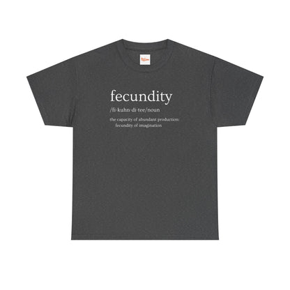Fecundity Definition T-Shirt — Botanical Growth Graphic Tee