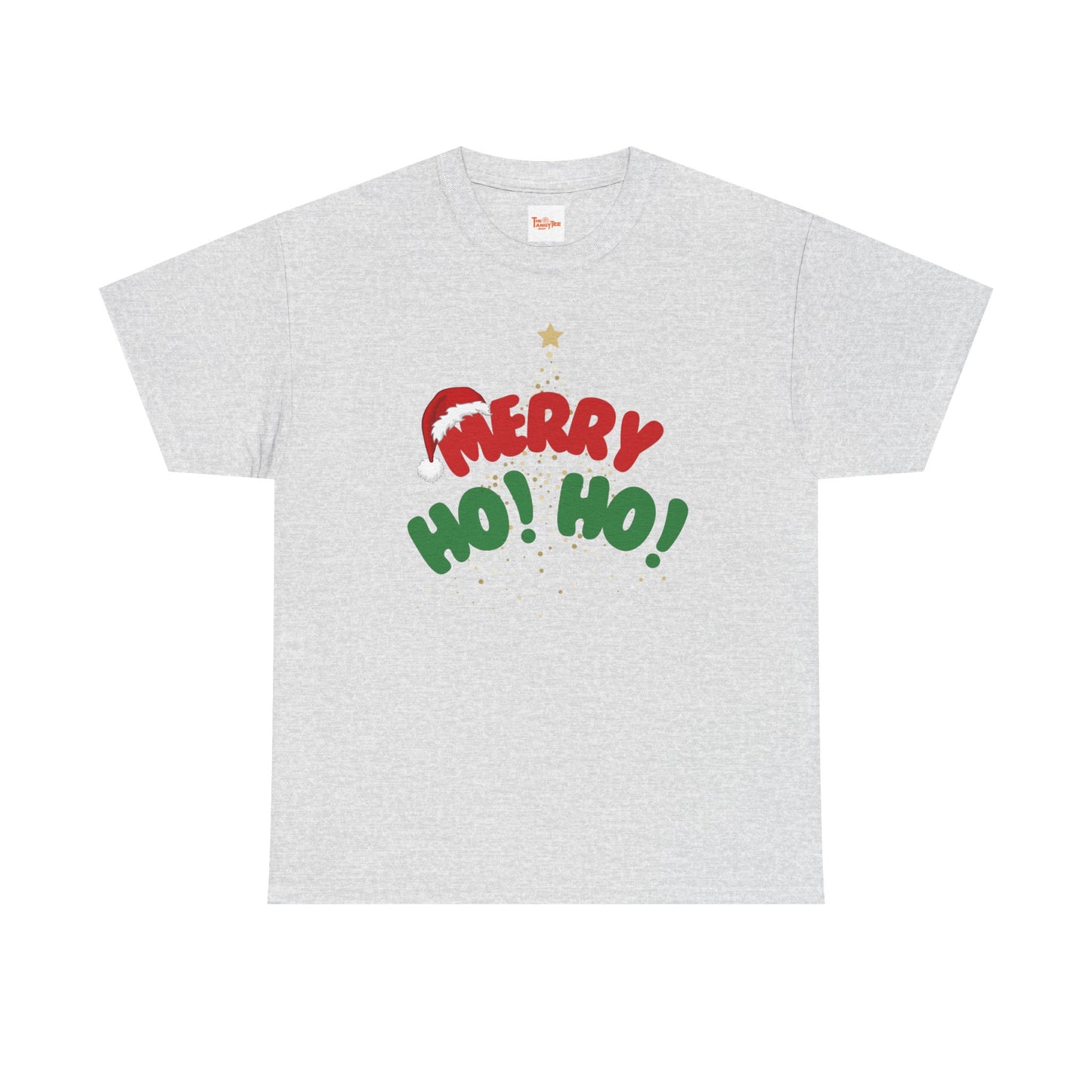 Christmas Tree Unisex Tee - Merry Ho Ho Holiday Theme