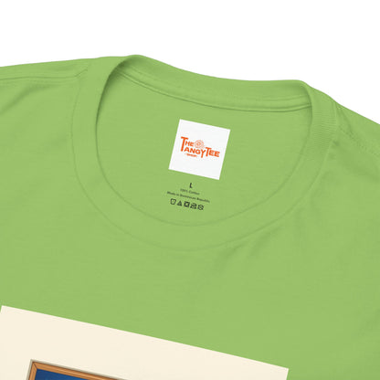 Graphic Little Girl Holding Kitten Unisex Tee