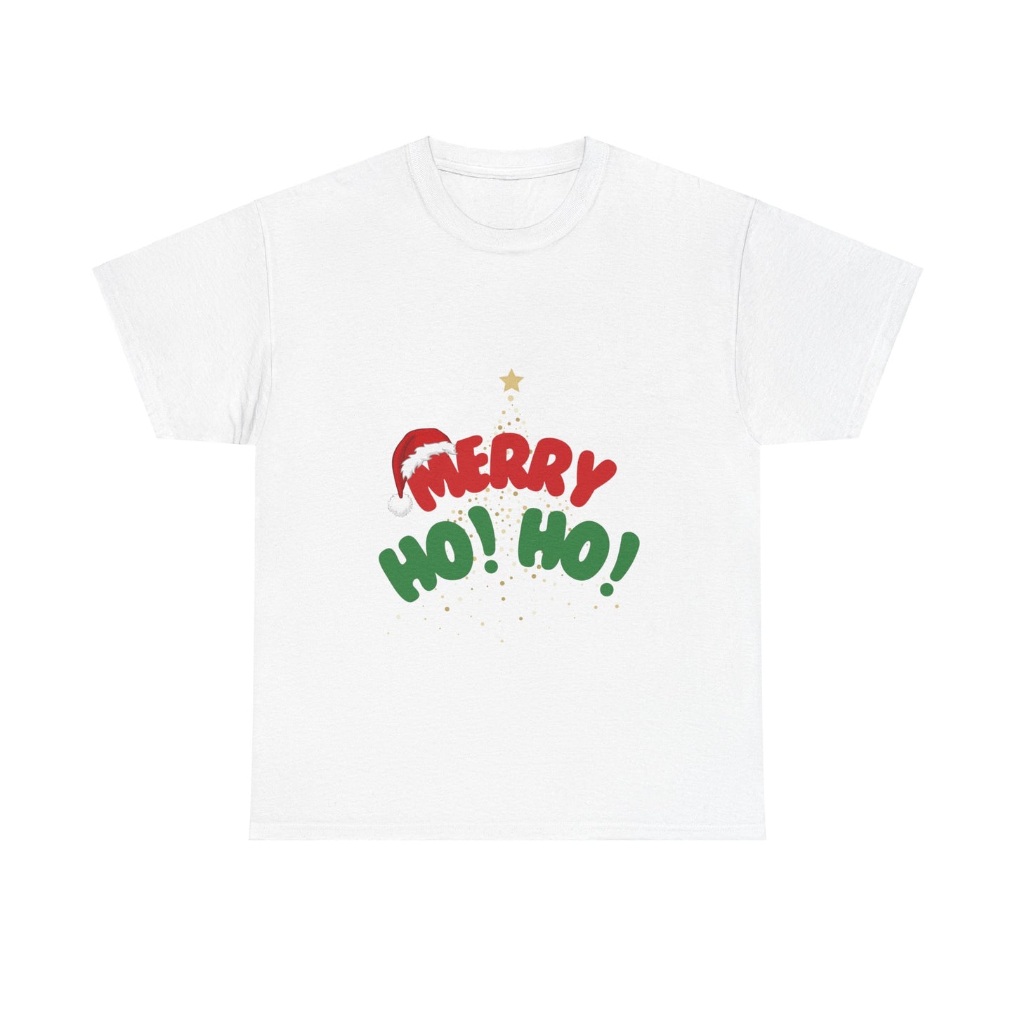 Christmas Tree Unisex Tee - Merry Ho Ho Holiday Theme