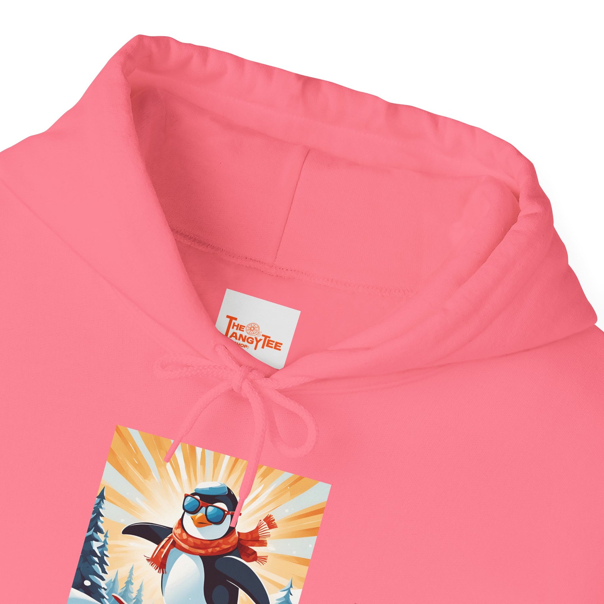 Hooded Sweatshirt Winter Wonderland Penguin