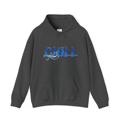 Chill Snowy Letters Hoodie