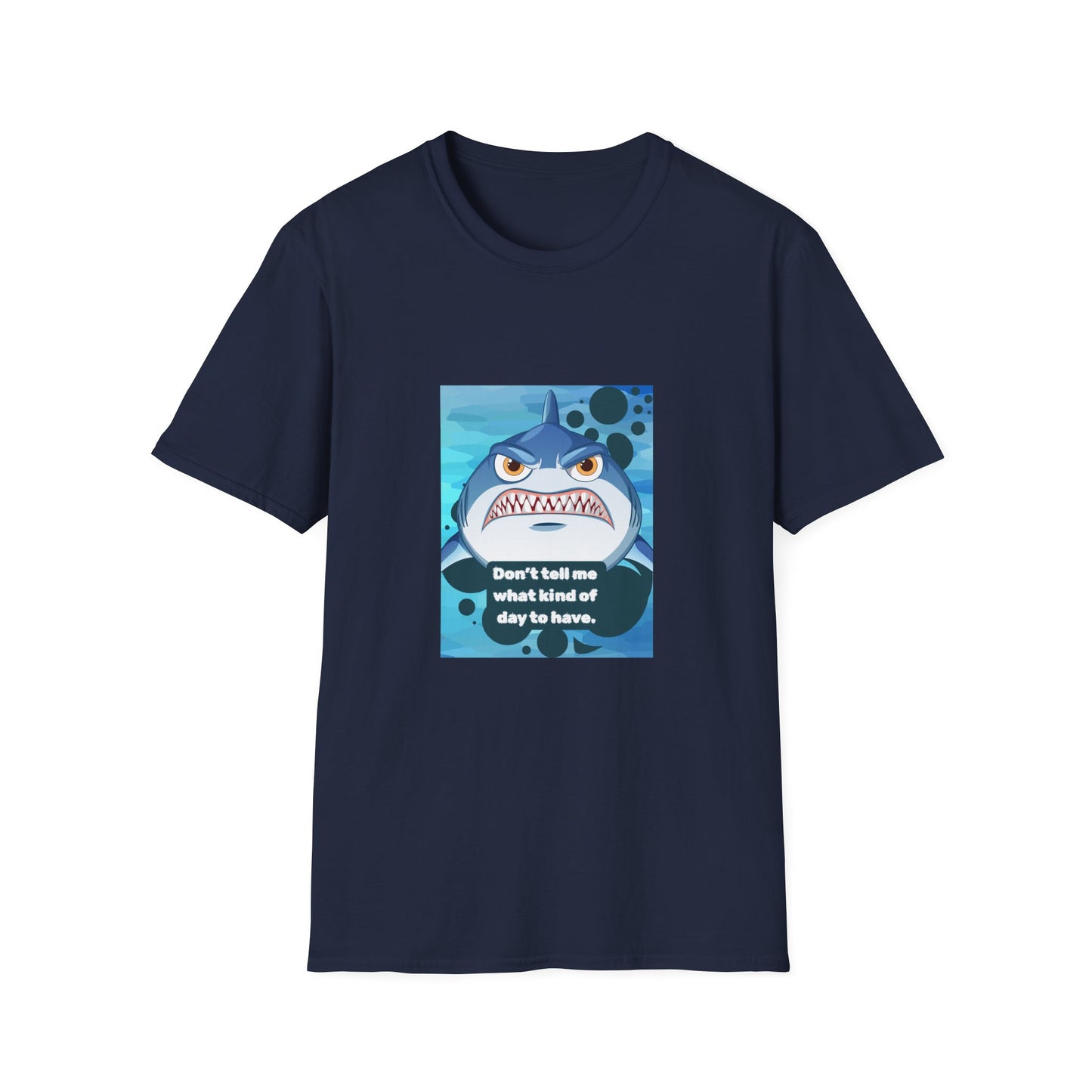 Attitude Shark Graphic Unisex T-Shirt