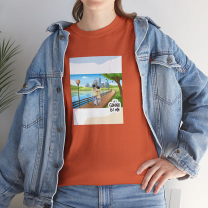 Graphic Tee It's Gonna Be OK Couple Walking Park