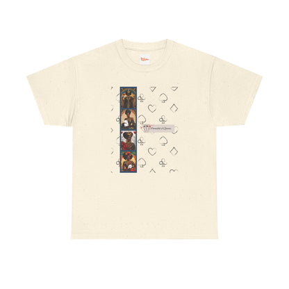 Graphic Tee - A Handful of Queens Black Women Playing Cards Design