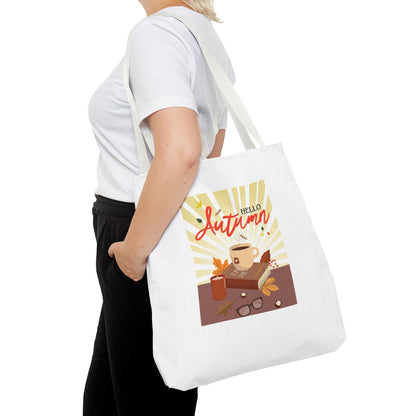 Autumn Book Tote Bag