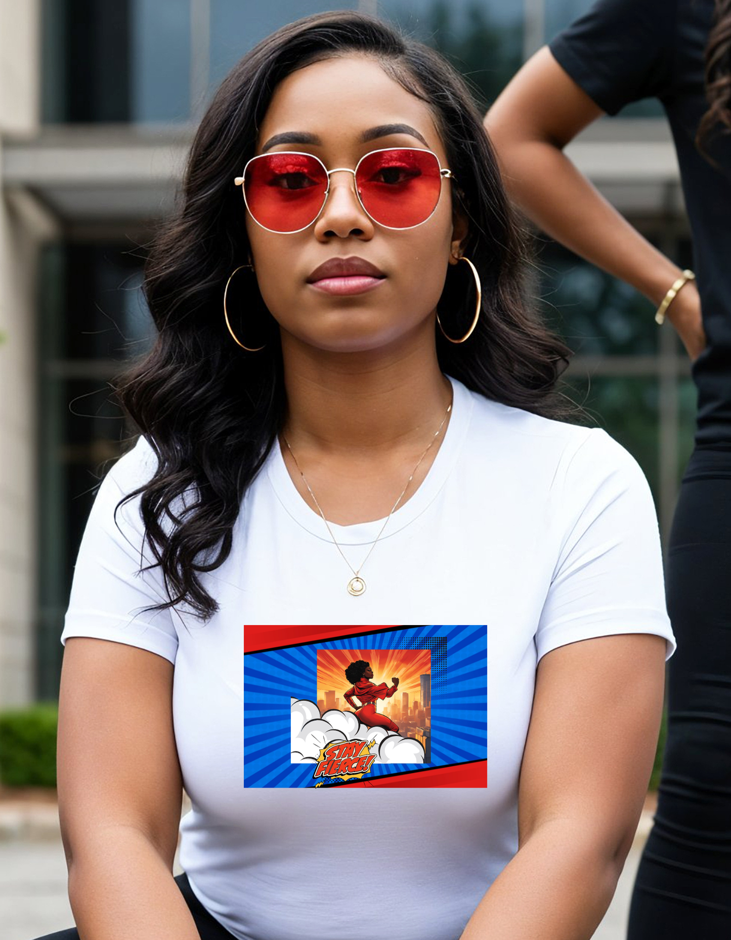 Stay Fierce Superheroine Unisex Tee