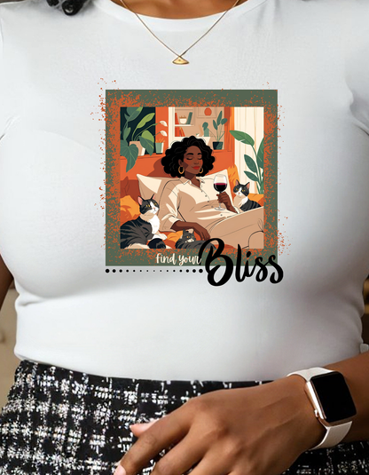 Wine Lover T-Shirt - Find Your Bliss