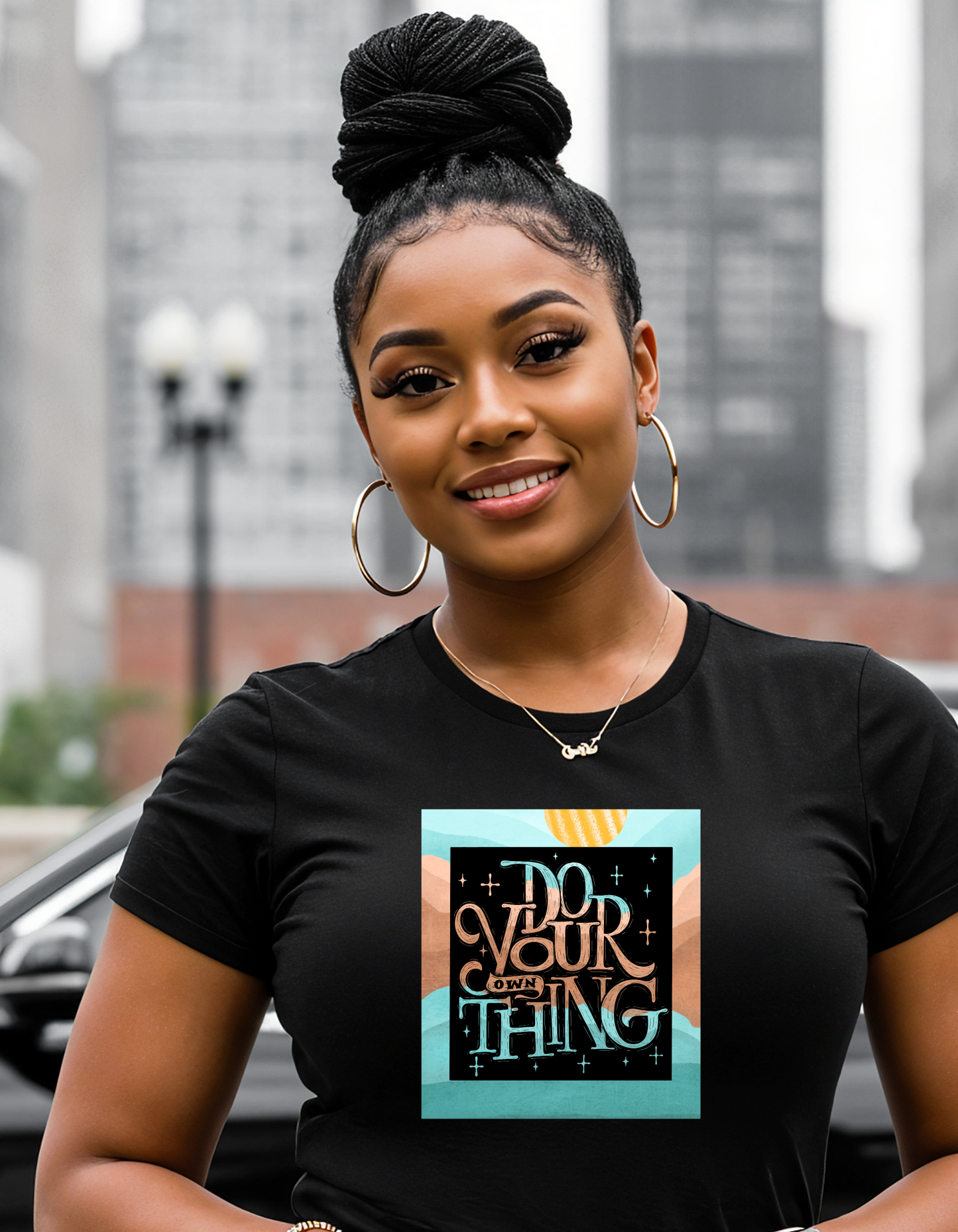 Graphic Unisex Tee - Do Your Own Thing Design