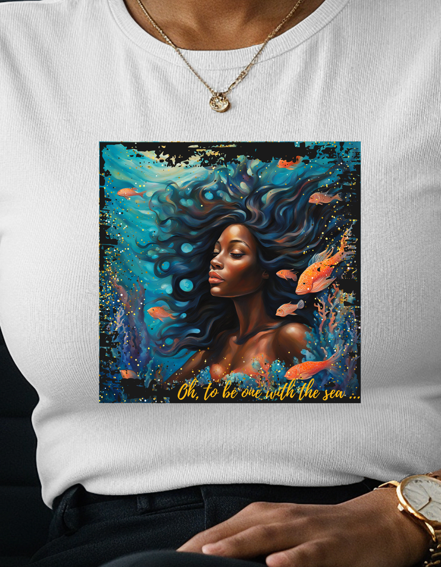 One With the Sea Mermaid Unisex Tee