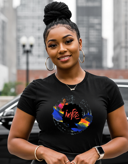 Inspire Black Woman Silhouette T-Shirt