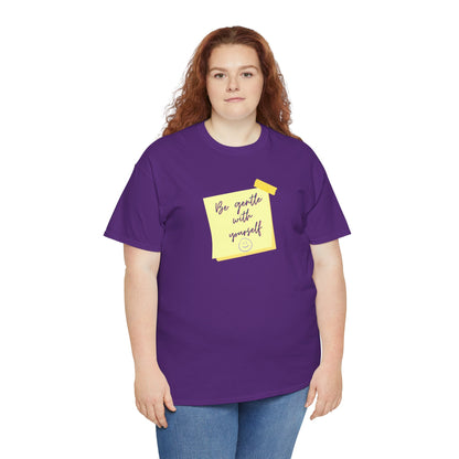 Be Gentle with Yourself Post-It Note Graphic Tee