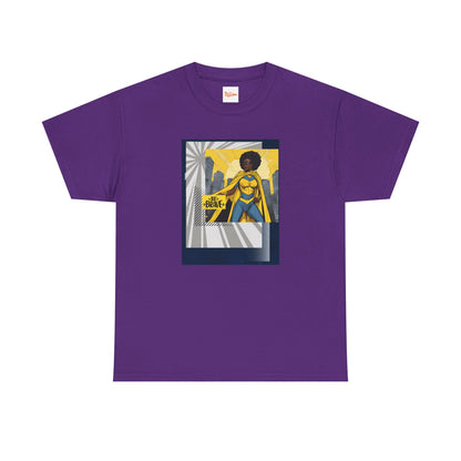 Brave Black Female Superhero Tee