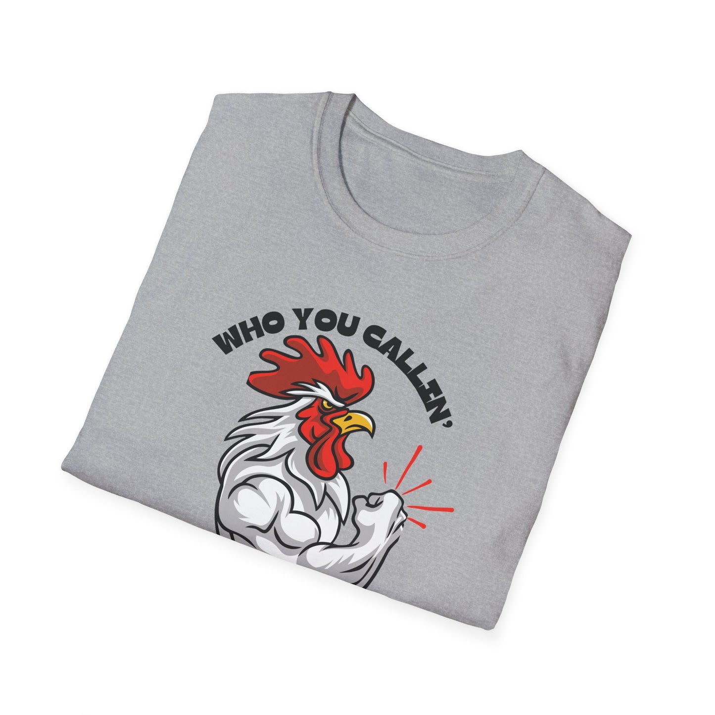 Muscle Chicken Graphic Unisex T-Shirt
