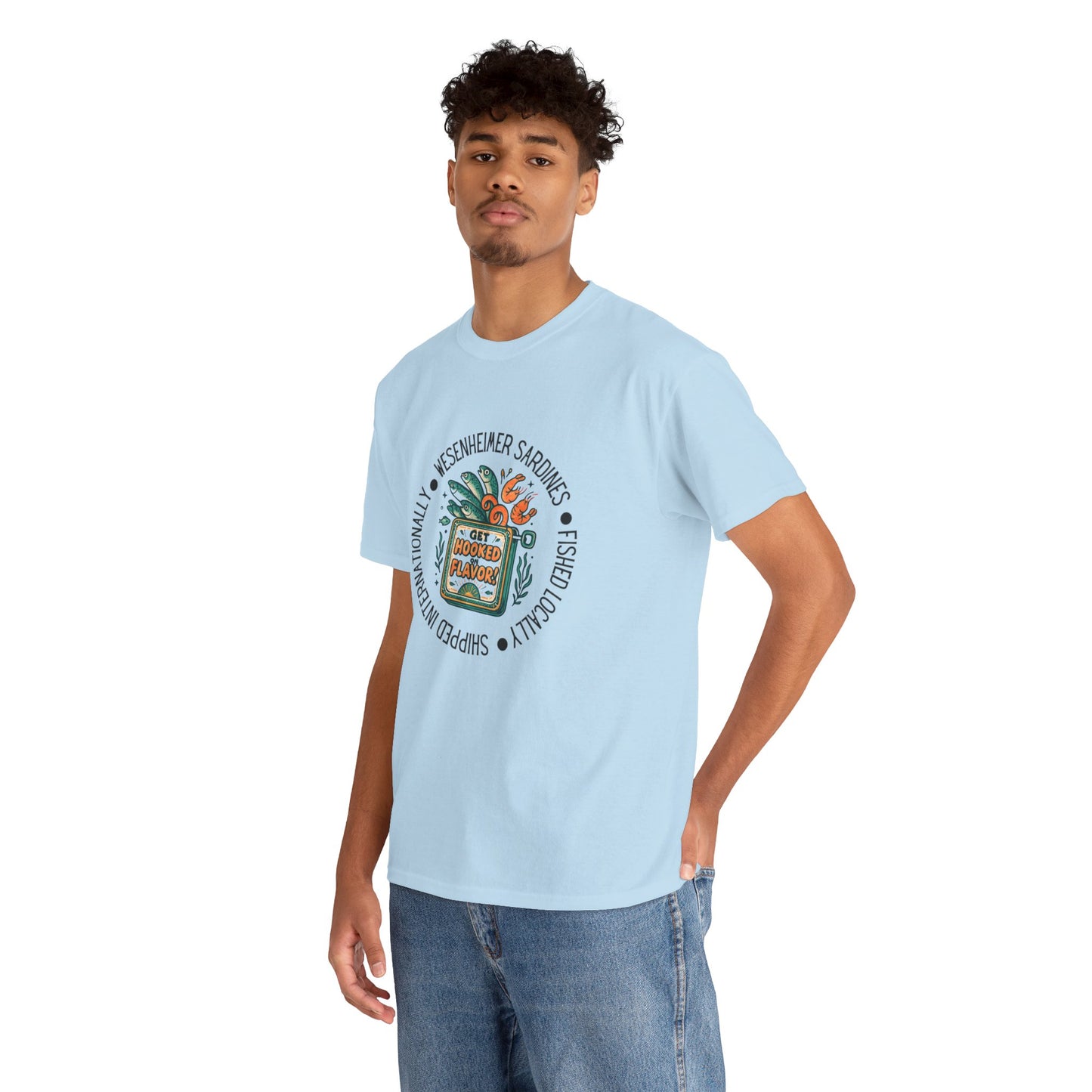 Nostalgic Sardine Ad Graphic Top