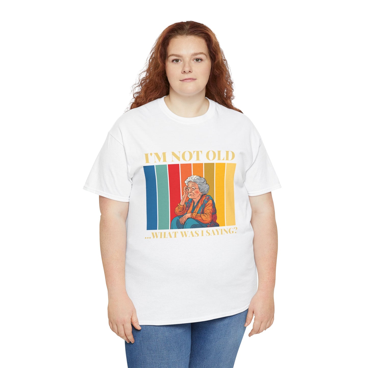 Elderly Woman Graphic Tee