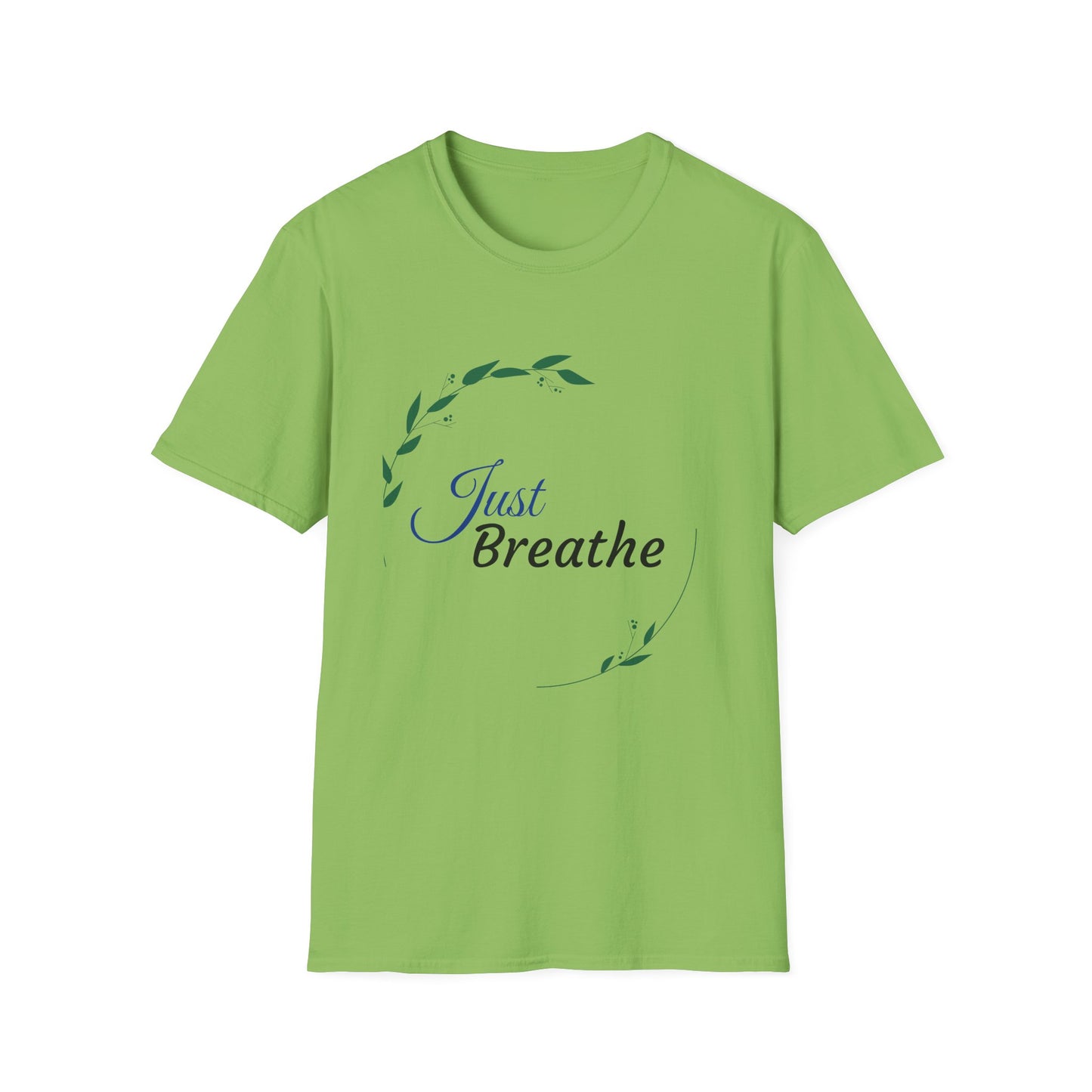 Floral Frame Unisex T-Shirt - Just Breathe Design