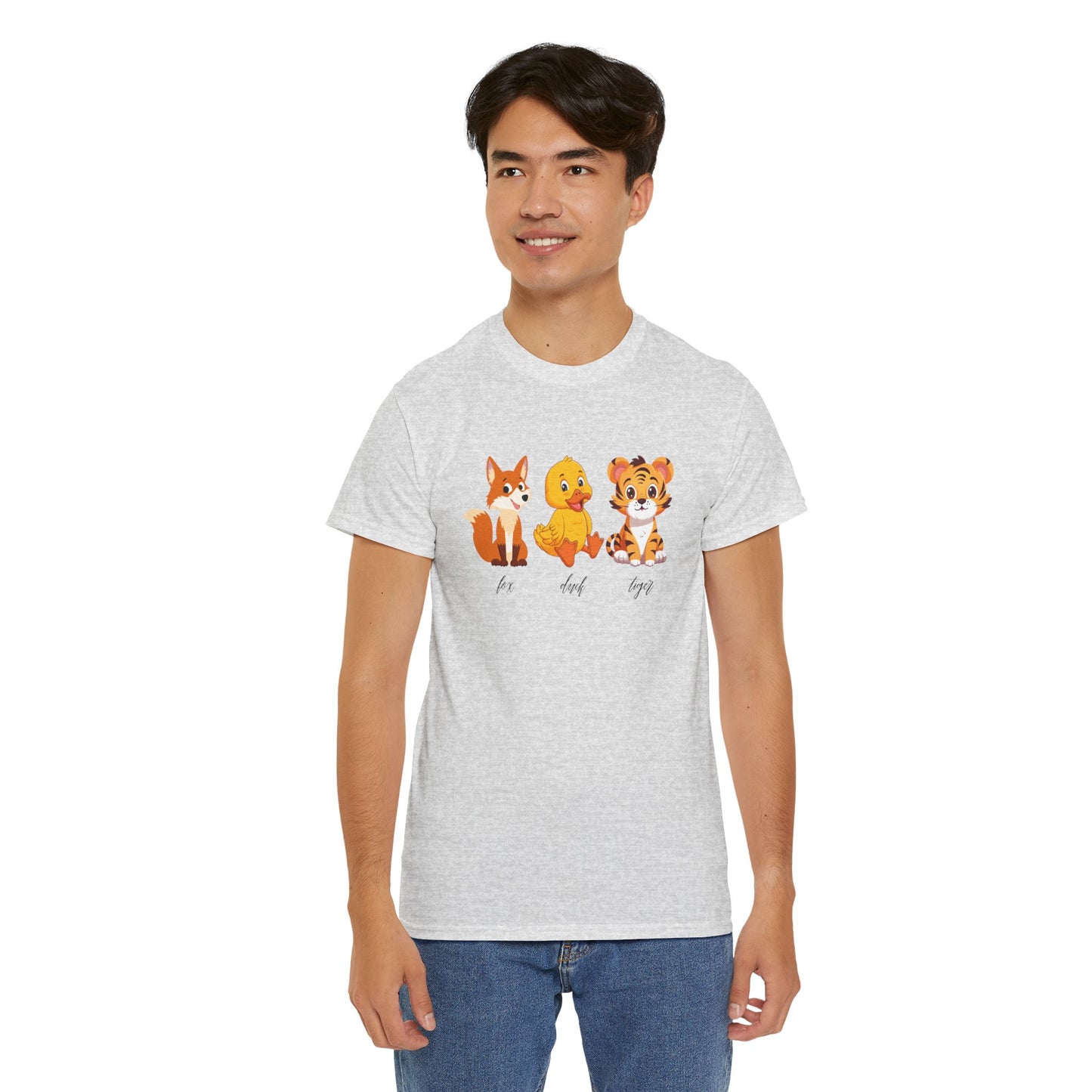 Fox Duck Tiger Graphic Tee