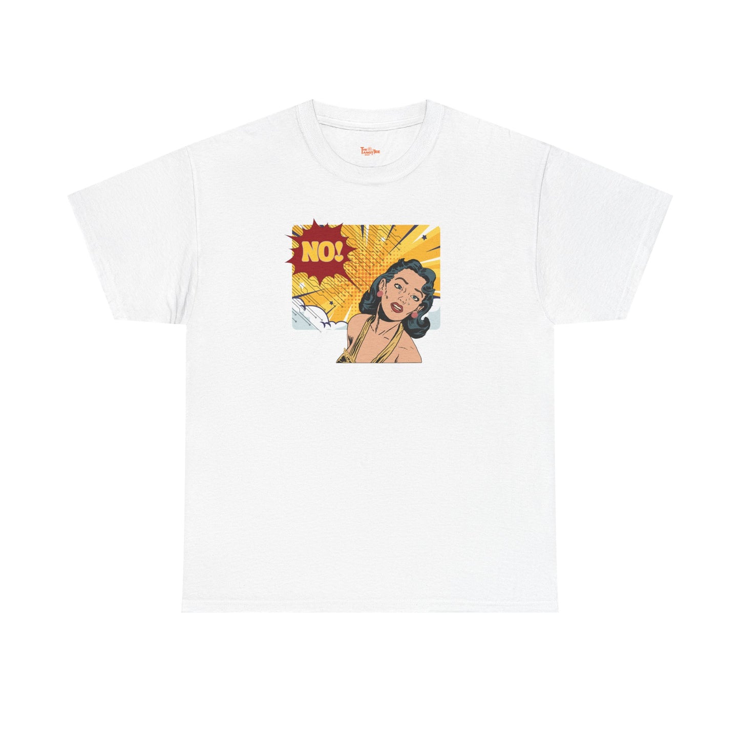 Comic Woman Saying No Tee