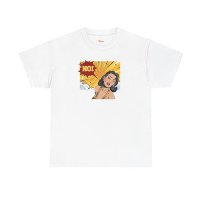 Comic Woman Saying No Tee