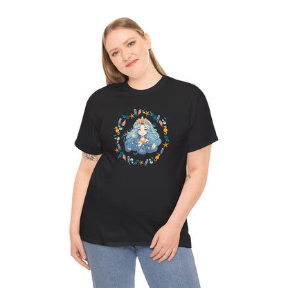Mermaid Face Tee — Sea Life Graphic T-Shirt