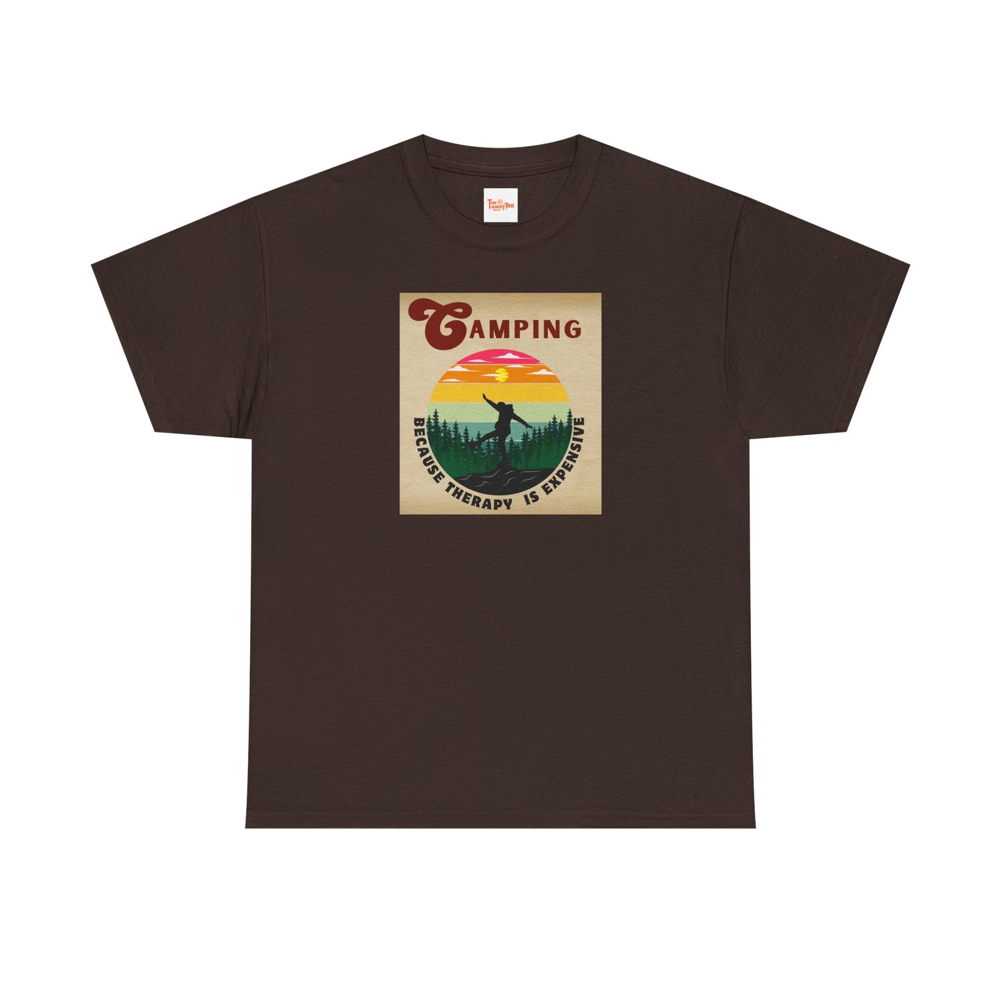 Camping Sunset Tee