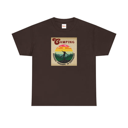 Camping Sunset Tee