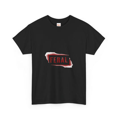 Graffiti Tee - Feral in Spray Paint Design