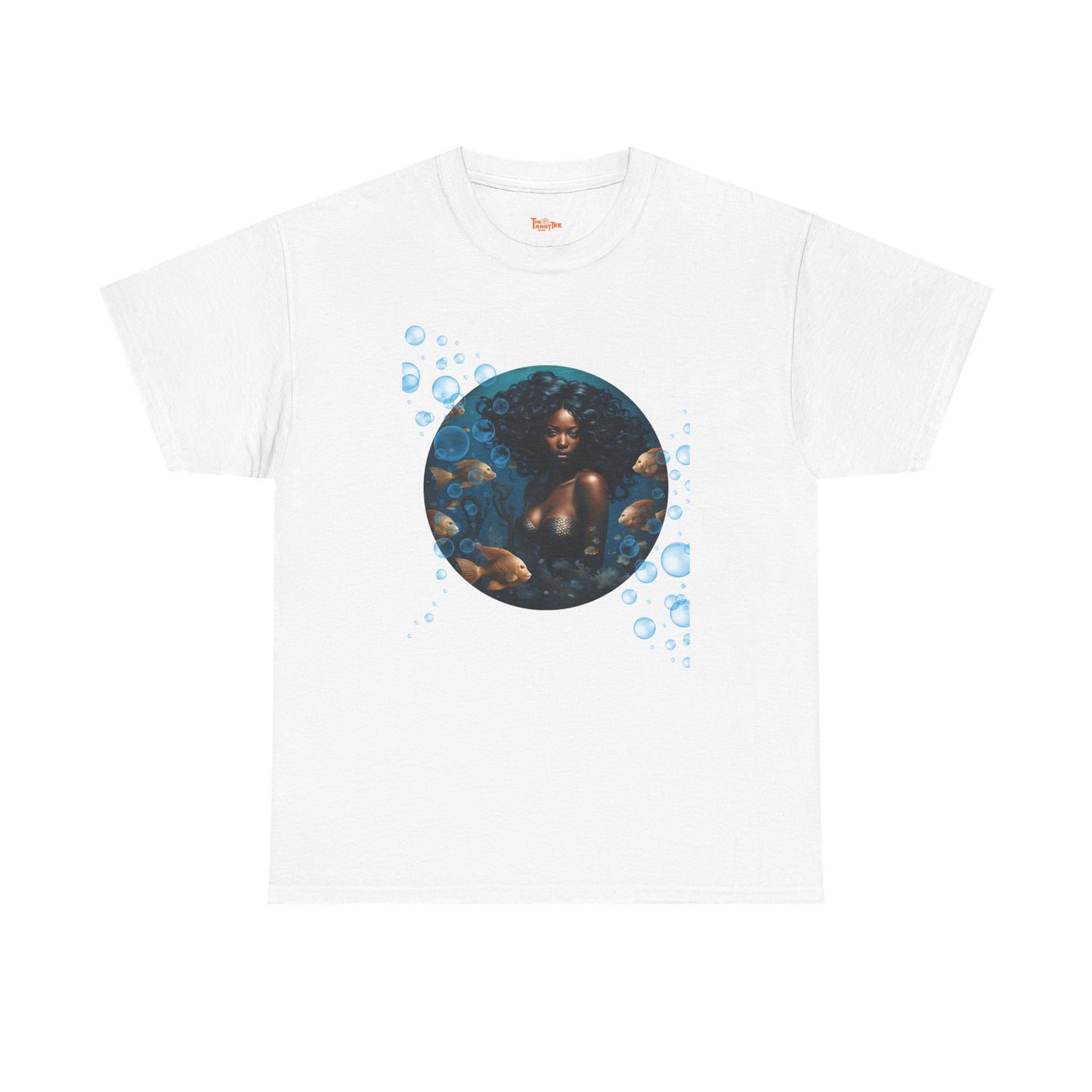 Blue Bubble Mermaid Unisex Tee