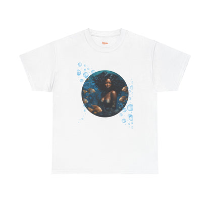 Blue Bubble Mermaid Unisex Tee