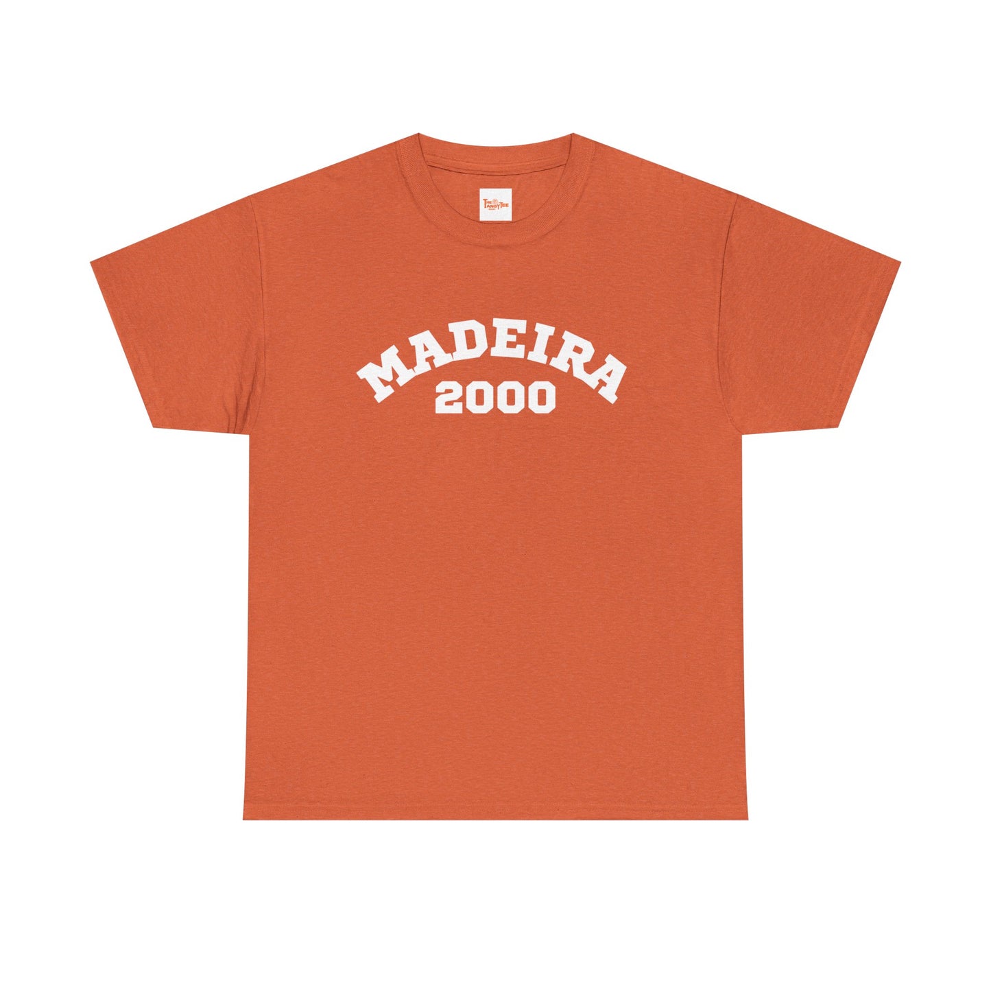 T-Shirt - Madeira 2000 Unisex Heavy Cotton Tee, Portuguese Travel