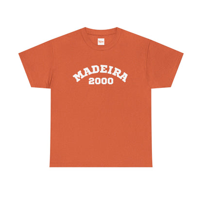 T-Shirt - Madeira 2000 Unisex Heavy Cotton Tee, Portuguese Travel