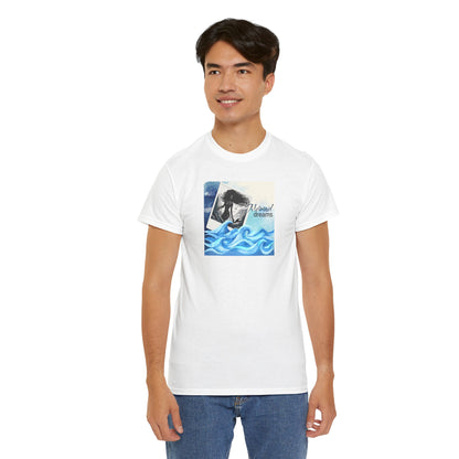 Mermaid Dreams Black Mermaid Graphic T-Shirt