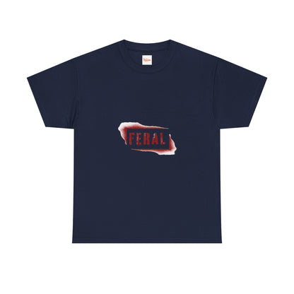 Graffiti Tee - Feral in Spray Paint Design