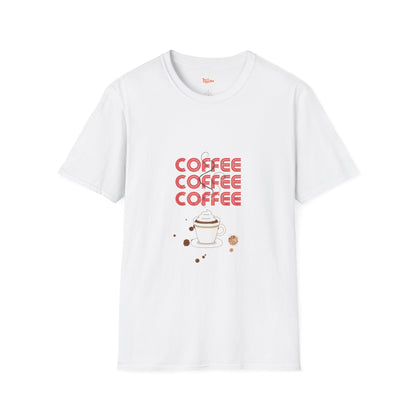 Coffee Coffee Coffee Unisex Softstyle T-Shirt